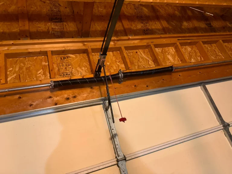 Pair of replacement torsion springs installed by Swift Garage Doors in Morton Grove, Illinois